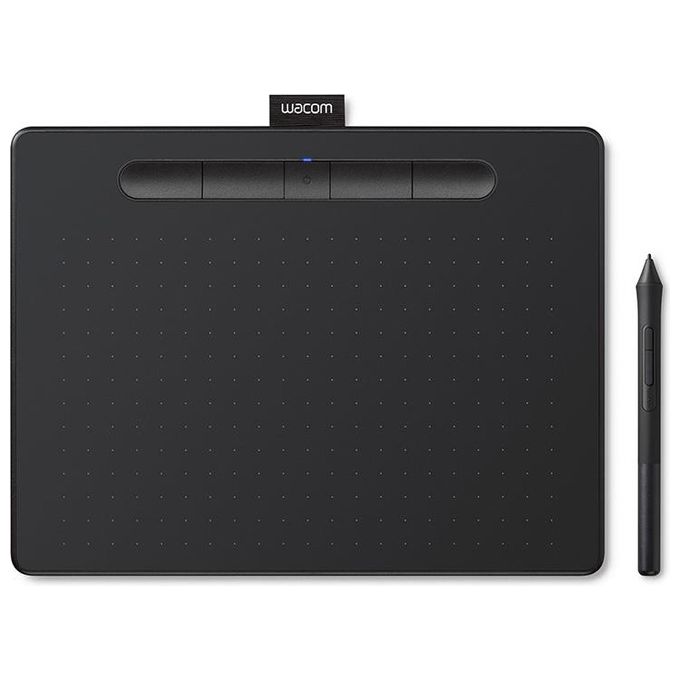 Wacom 4100wlk N CTL Tavoletta con Penna Intuos Comfort PB S Nero