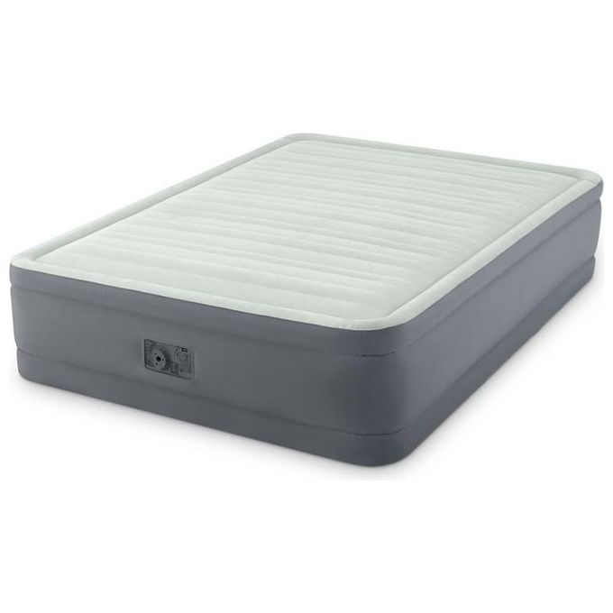 Intex 64906 Materasso gonfiabile fibertech premaire i 152 x 203 x 46 cm multicolore Matrimoniale Versione 2019