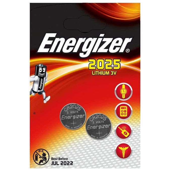 Energizer Pila Cr2025 Tipo L Conf.2 Pile