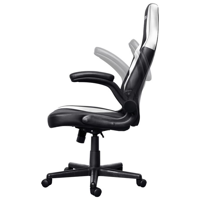 Trust GXT 703W RIYE Sedia per Gaming Universale Nero-Bianco