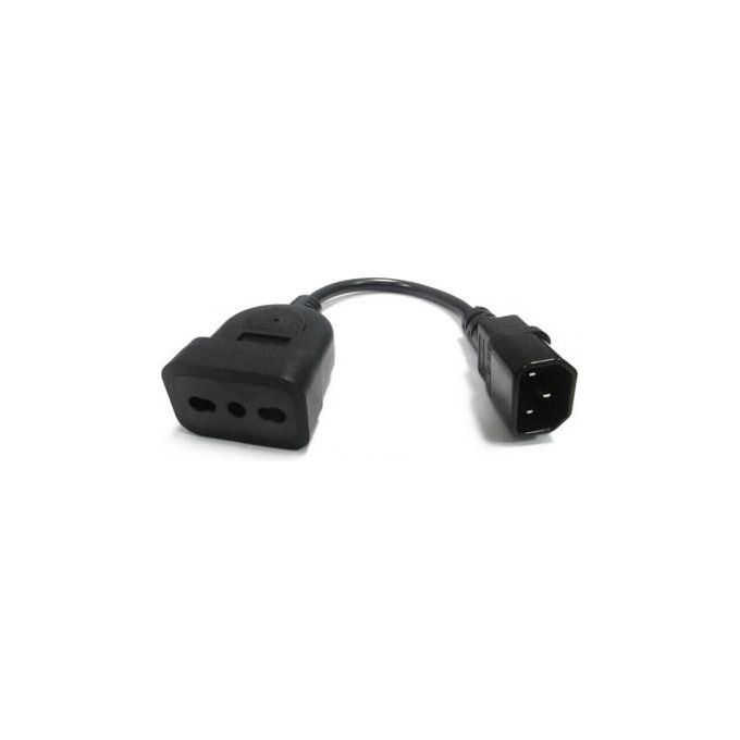 Adj Cavo per Ups Presa 16A-LEC F-M 0.2mt