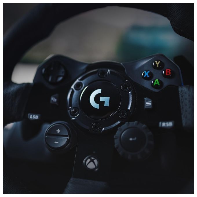 Logitech G923 TrueForce XB1 Volante da Corsa e Pedali e Driving Force Leva di Cambio Nero
