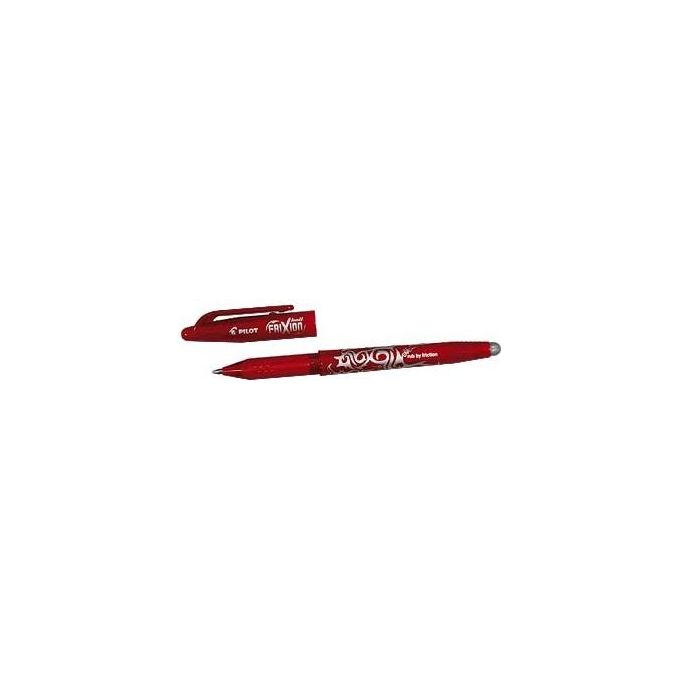 Pilot 006662 FriXion Ball Penna Sfera Roller Ricaricabile con Inchiostro Gel Cancellabile Punta 0.7mm Rosso