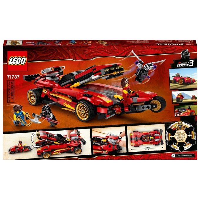 LEGO Ninjago Super-Bolide Ninja X-1