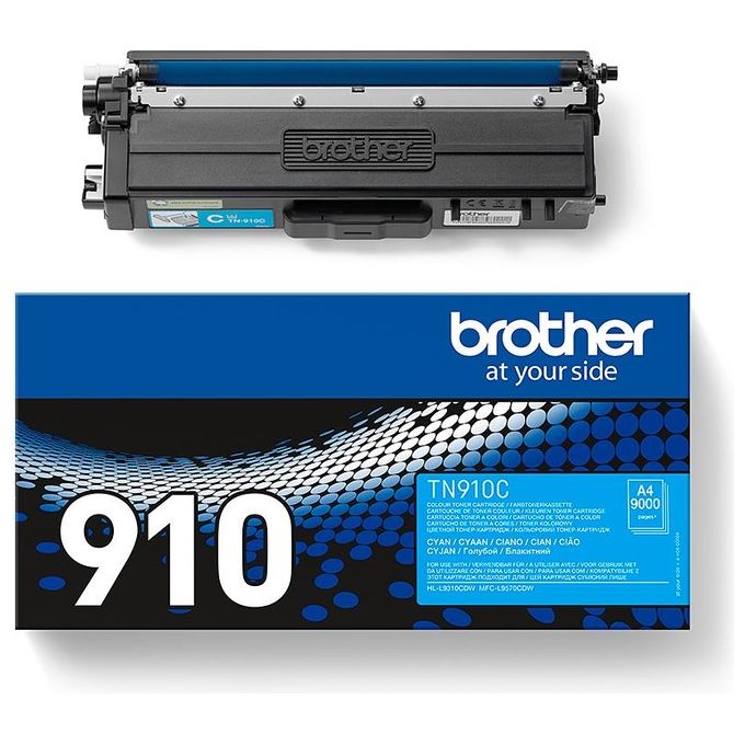 Brother TN-910C Toner 1 Pezzo Originale Ciano