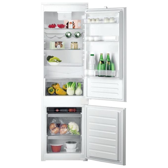 Hotpoint BCB 7525 D2 Frigorifero Combinato Capacita' 289 Litri Classe energetica F Ventilato Active Fresh Massimo Silenzio 185 cm Bianco