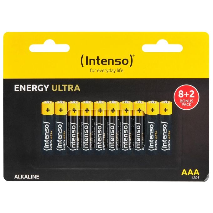 Intenso Energy Ultra AAA Micro LR03 Batterie Alcaline Confezione da 10