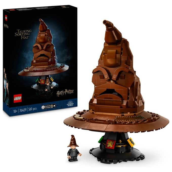 Lego, Il Cappello Parlante di Hogwarts, Set Costruzioni, 561 Pezzi, Harry Potter