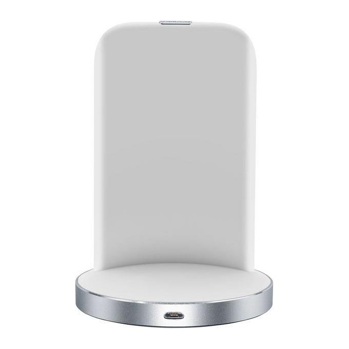 Cellular Line Wireless Fast Charger Stand Kit per iPhone X Bianco