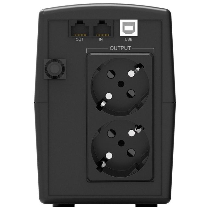 PowerWalker VI 600 STL Gruppo di Continuita' UPS a Linea Interattiva 0.6 kVA 360 W 2 Prese AC