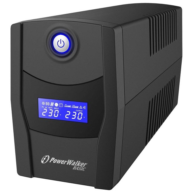 PowerWalker VI 600 STL Gruppo di Continuita' UPS a Linea Interattiva 0.6 kVA 360 W 2 Prese AC