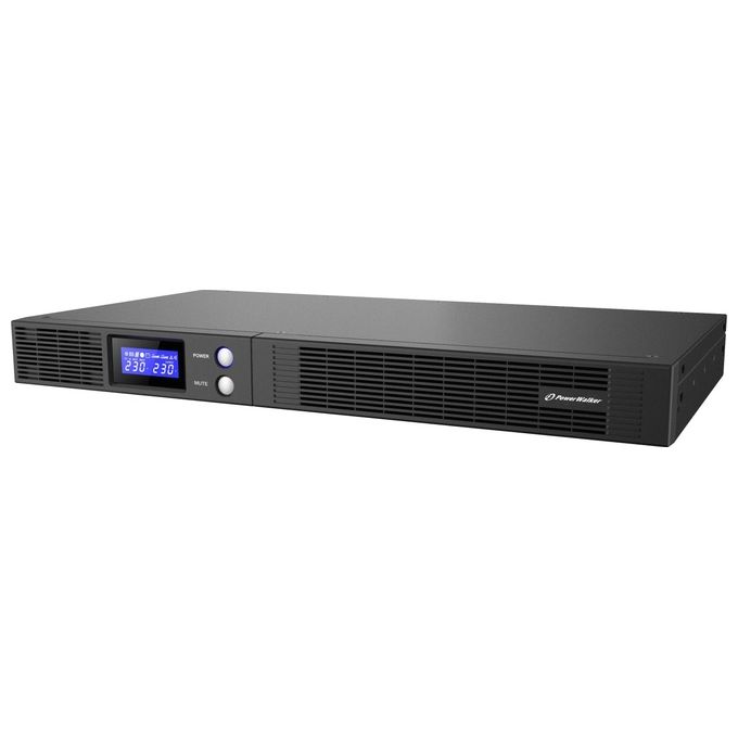 PowerWalker VI 500 R1U Gruppo di Continuita' UPS A Linea Interattiva 500VA 300W 4 Prese AC