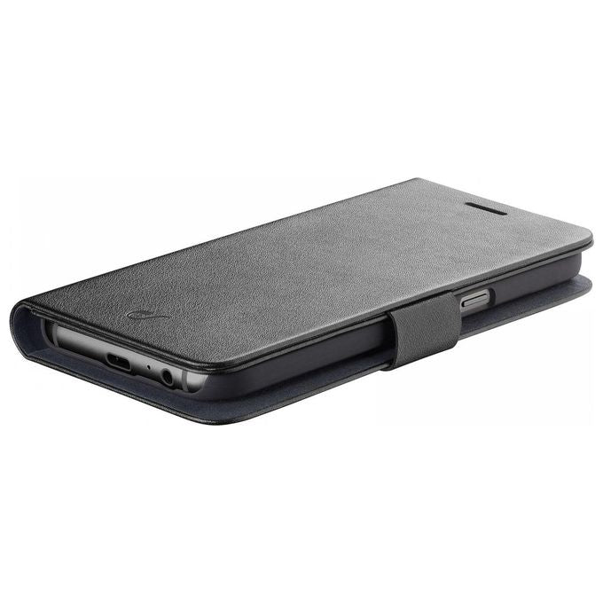 Cellular Line Custodia Book Agenda per Samsung Galaxy S9+ Nero
