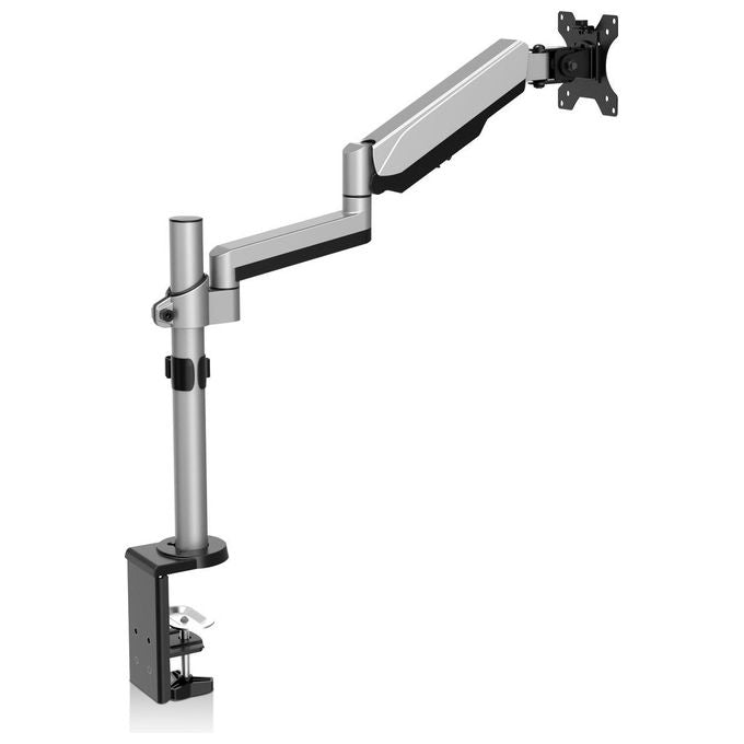 V7 DM1TA-1E Staffa Monitor con Regolazione a Sfioramento 1 Display da 17'' a 32