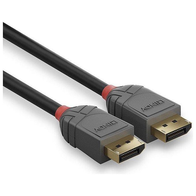 Lindy Cavo Displayport 1,4 Anthra Line 1mt