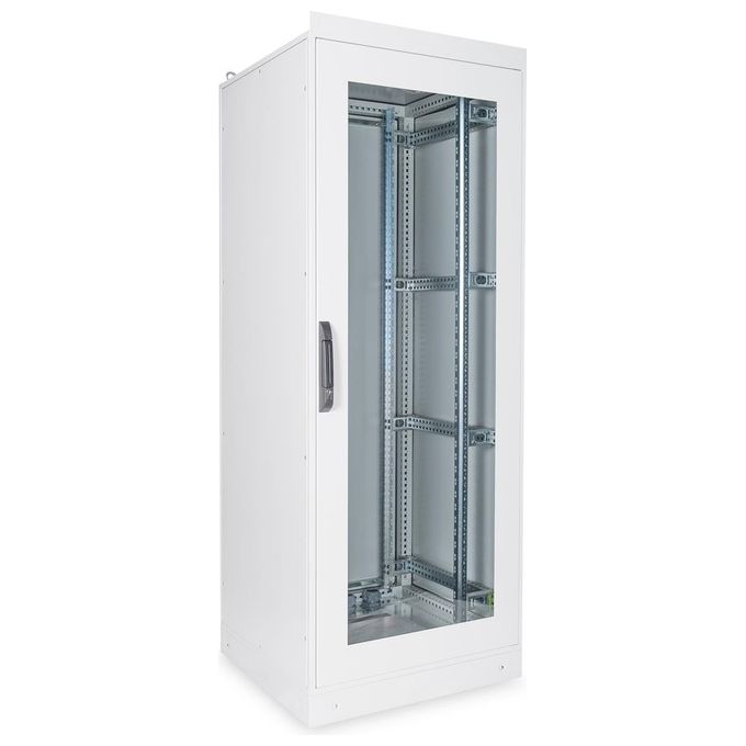Digitus DN-19 42U-I-8-8-1 Armadio 42 Unita' 19'' per Reti Misure 2100x800x800mm Grigio Chiaro da Esterno Ip55
