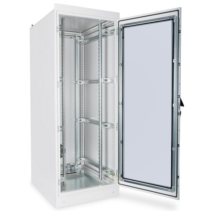 Digitus Armadio 42 Unita' 19'' per Reti Colore Grigio Chiaro da Esterno Ip55
