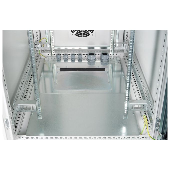 Digitus Armadio 42 Unita' 19'' per Reti Colore Grigio Chiaro da Esterno Ip55