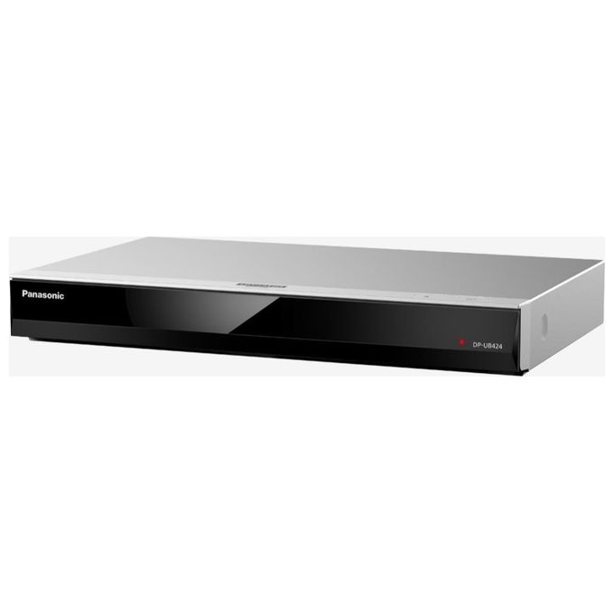 Panasonic Lettore Blu-ray 4K Ultra HD, Smart WiFi, Alexa Google, DP-UB424EG-S, Argento