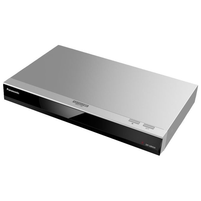 Panasonic Lettore Blu-ray 4K Ultra HD, Smart WiFi, Alexa Google, DP-UB424EG-S, Argento
