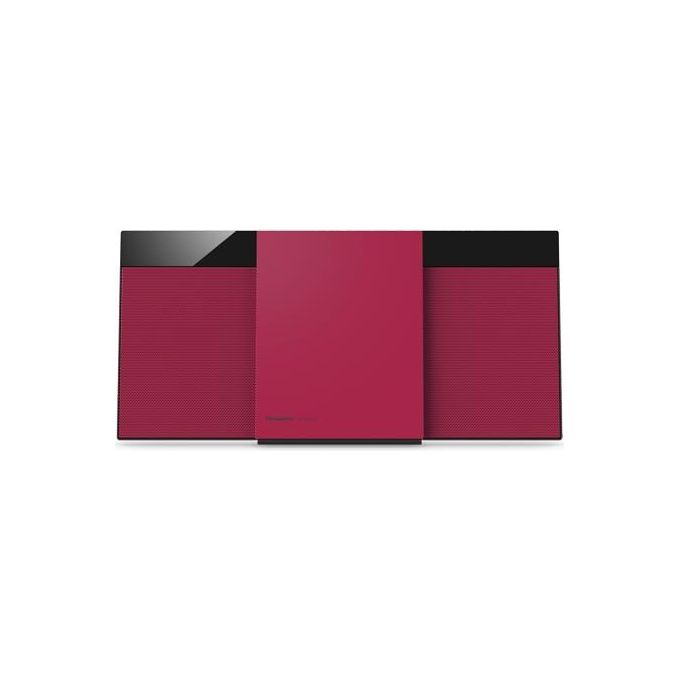 Panasonic Sistema Hi-Fi con Lettore Cd Rosso