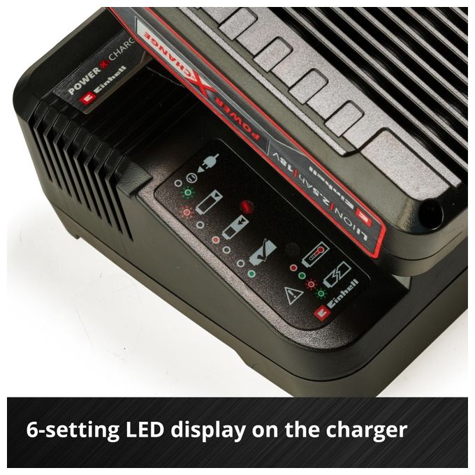 Einhell Power-X-Change 18V 4,0 Ah Starter-Kit Caricabatteria E Batteria Li-Ion