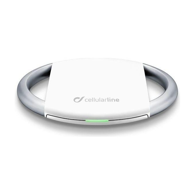 Cellular Line Wireless Fast Charger Kit per iPhone X Bianco