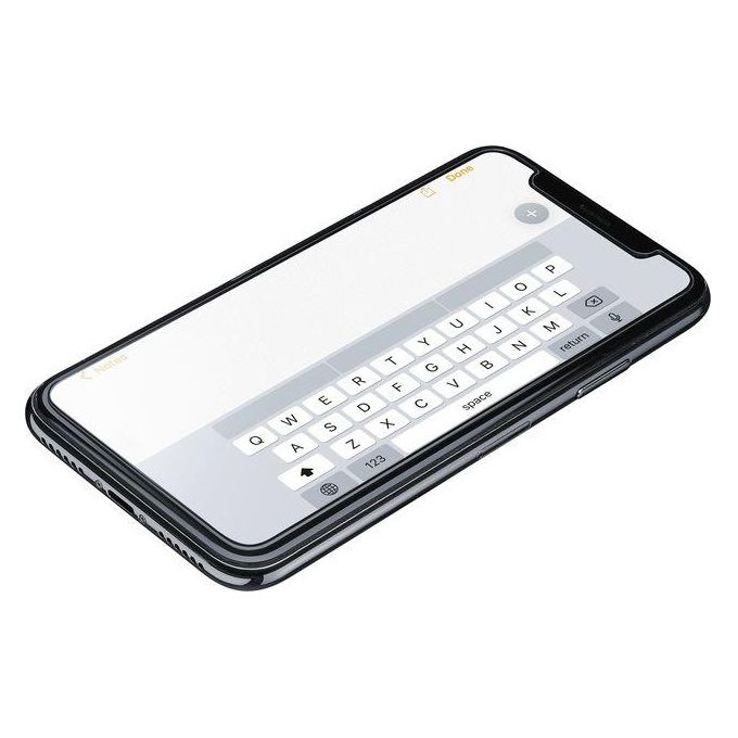 Cellular Line Vetro Temperato Pack 3 per iPhone X