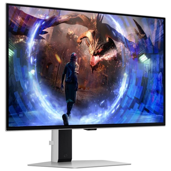 Samsung Odyssey OLED G60SD Monitor Gaming S27DG600SU 27'' risoluzione 2560x1440 (QHD) 16:9 HDR10+ OLED 360Hz 003ms (GtG) FreeSync Premium Pro HDMI USB DP HAS Pivot