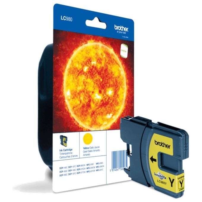 Brother LC-980Y Giallo DCP-165C Inkjet - getto dinchiostro Cartuccia originale