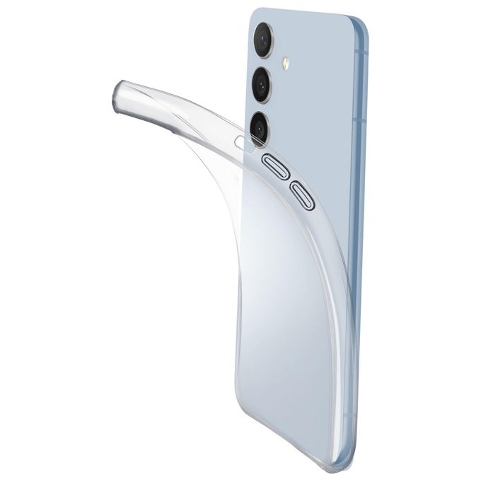 Cellular Line Cover Fine per Galaxy A54 5G Cover in gomma morbida ultra sottile e trasparente