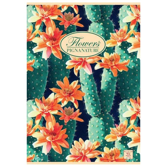 Pigna Confezione 10 Quaderni Flowers A4 1R 80gr