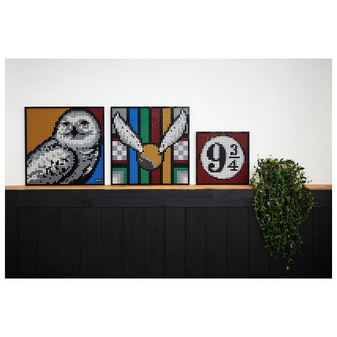 LEGO Art Harry Potter Hogwarts Crests