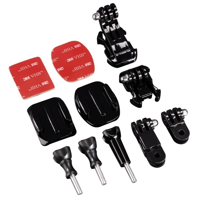 Hama Set Accessori di Fissaggio per GoPro Nero
