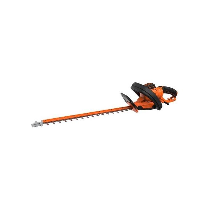 Black and Decker BEHTS551 Tagliasiepi Elettrico Lama 60 cm 650W Impugnatura Rotante 5 Posizioni colore Nero Arancione