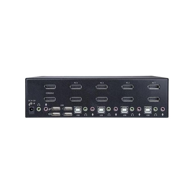Startech Switch KVM a 4 Porte per Dual DisplayPort 4K 60Hz