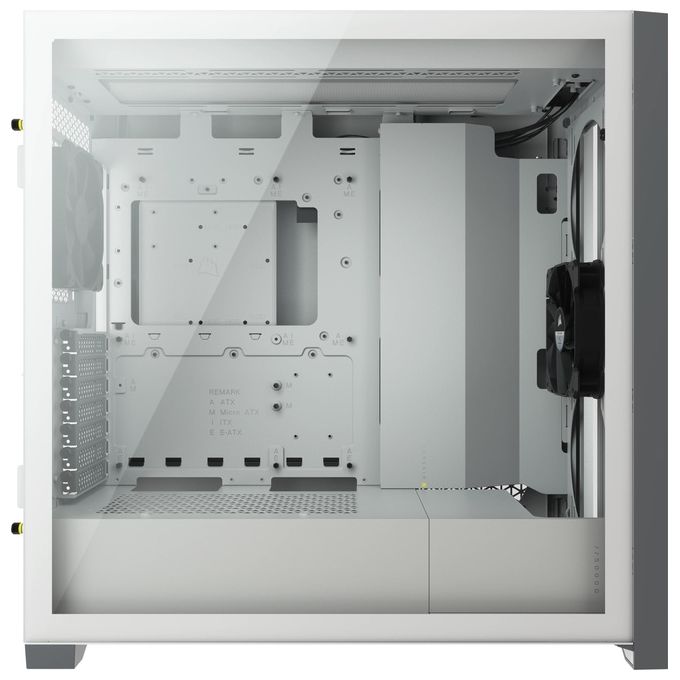 Corsair 5000D Middle Tower Vetro Temperato No Power minITX-mATX-ATX Bianco