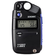 Sekonic L-308X Flashmate  Esposimetro per Fotografi e Cineasti Nero-Blu