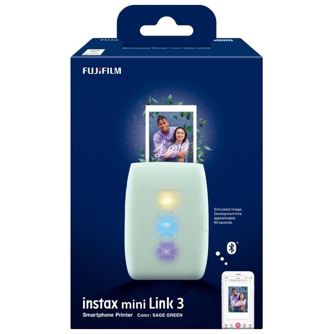 Fujifilm Instax Mini Link 3 Ex D Sage Verde