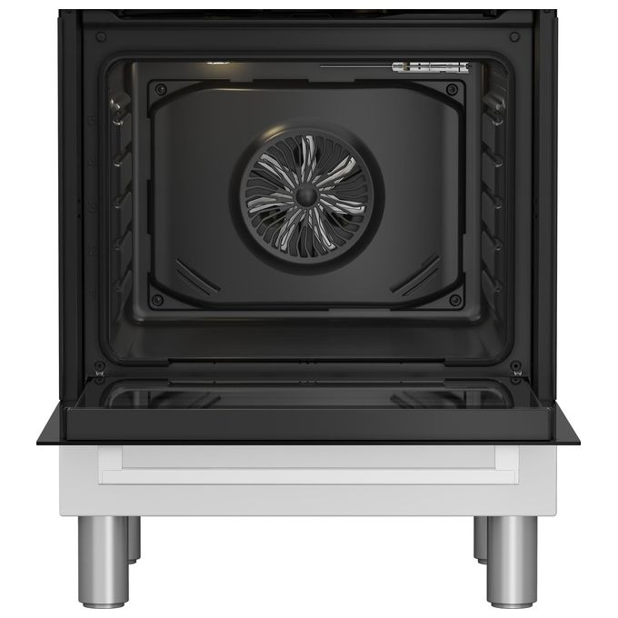 BEKO FBE62310GW Cucina a gas con forno elettrico 4 fuochi 60x60 cm colore Bianco Classe energetica a