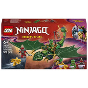 LEGO NINJAGO Drago della Foresta Verde di Lloyd - Figura Giocattolo Snodabile da Costruire Set con 2 Minifigure Armi e Cucciolo Dorato Giochi per Bambini e Bambine da 6 Anni Idea Regalo 71829