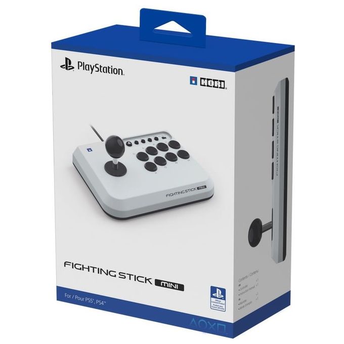 Hori Gamepad per PlayStation 5 Fighting Stick Mini Bianco