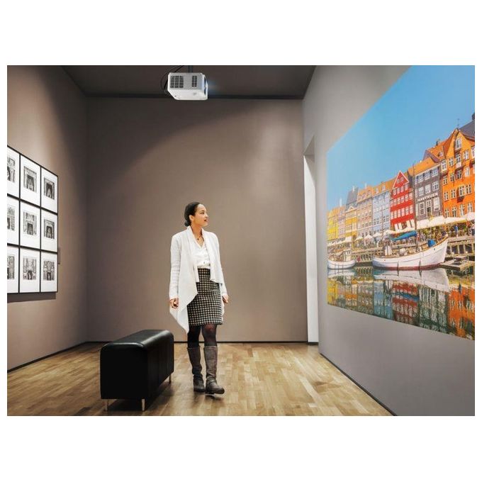 Viewsonic LSD400HD-ST Videoproiettore Laser da Installazione ad Ottica Corta, 4.000 ANSI Lumen, Risoluzione 1080p Full HD