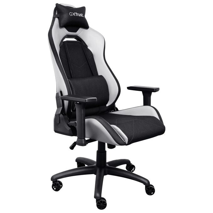 Trust GXT 714 RUYA Sedia per Gaming Universale Nero-Bianco