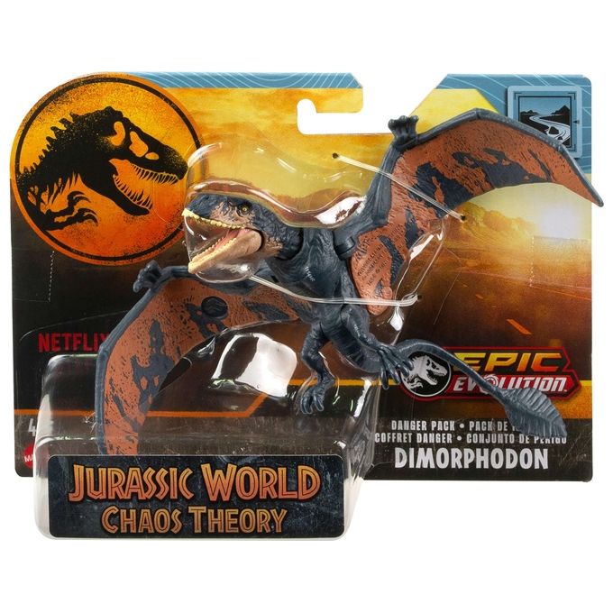 Mattel Jurassic World Pericolo Giurassico Dinosauro Assortito 1 Pezzo