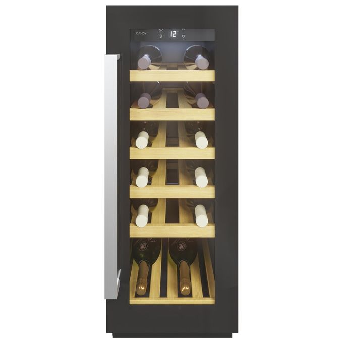 [ComeNuovo] Candy CCVB 30-1 DiVino Cantinetta Vino 20 Bottiglie Classe energetica F 6 ripiani in legno 81 cm Nero