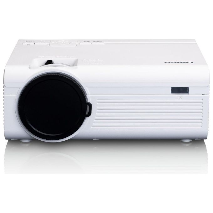 Lenco LPJ-280WH Videoproiettore a Raggio Standard LCD Bianco
