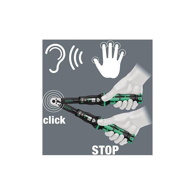 Wera Click-Torque C2 Chiave Dinamometrica con cr.20 100Nm