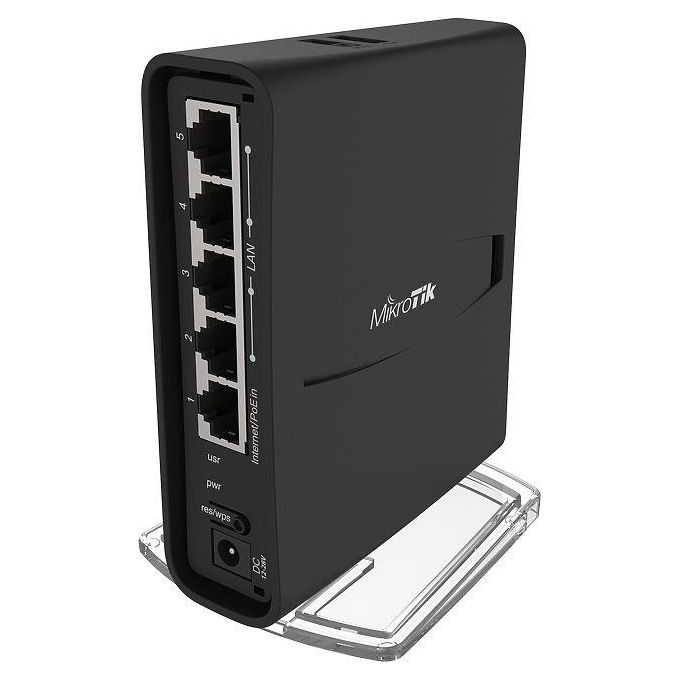 Mikrotik hAP ac² 1167 Mbit-s Nero Supporto Power over Ethernet