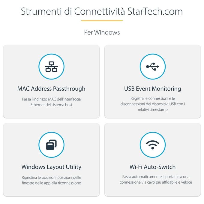 Startech.com Docking Station Usb C Quad Monitor Displayport-Hdmi 4k 60hz Dock Usb-C Multi Hdmi-Dp Power Delivery 100W